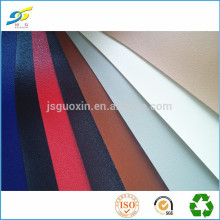 0.4mm paper handfeeling cheap pvc shoe lining leather