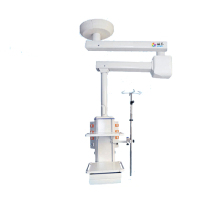 Electric double arm surgery medical pendant