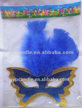 Mask with Feather