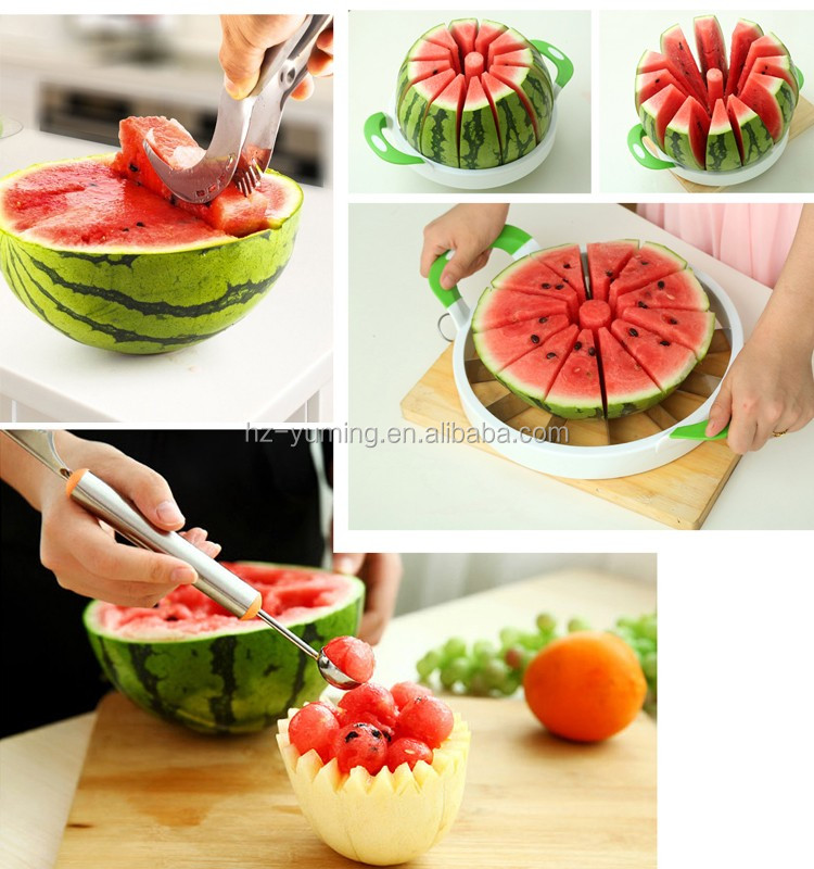 Amazon Hot Sale plastic watermelon slicer and cutter as seen on tv