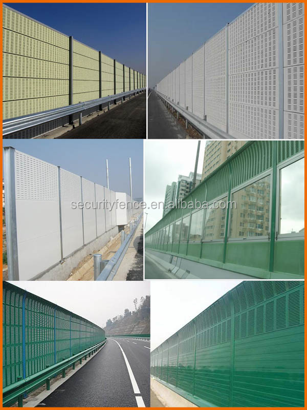 Anti noise wall panel noise absorbing fence for sale