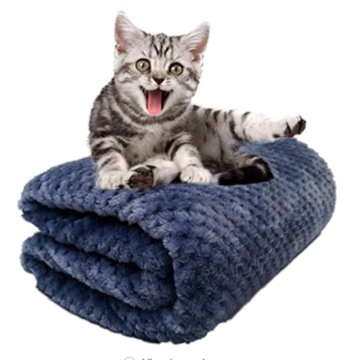 Custom Coral Fleece Pet Blanket  Light Breathable Dog And Cat Blanket