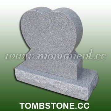 Heart Shape Granite Memorials