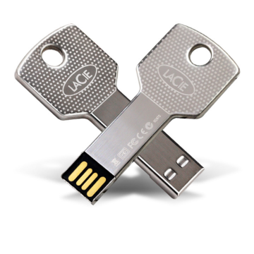 Metal Waterproof Key Ring Pen Drive