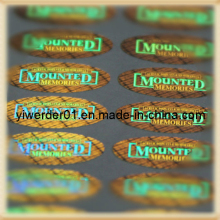 Authenticity Genuine Hologram Sticker (H-054)