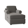 Living Rom Two Round Arms Chaise Lounge