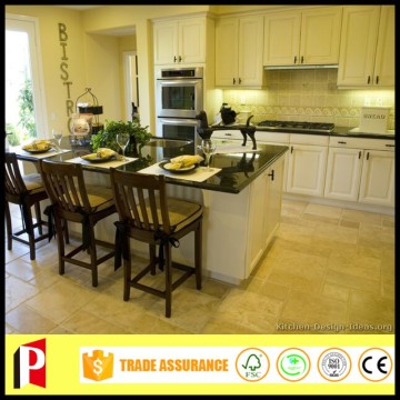 White PVC kitchen cabinet classic furniture