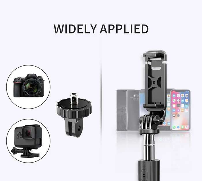 Compact Foldable All in One Bluetooth Selfie Camera SLR Monopod