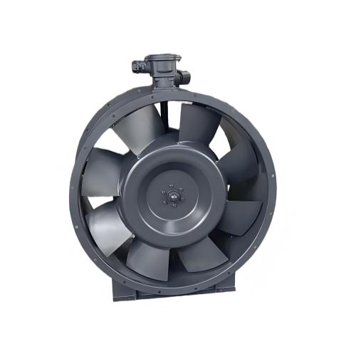 High-efficiency explosion-proof flow fan