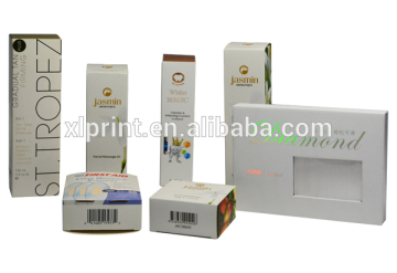 Simple Full Printing Card Paper cusmetic Boxes