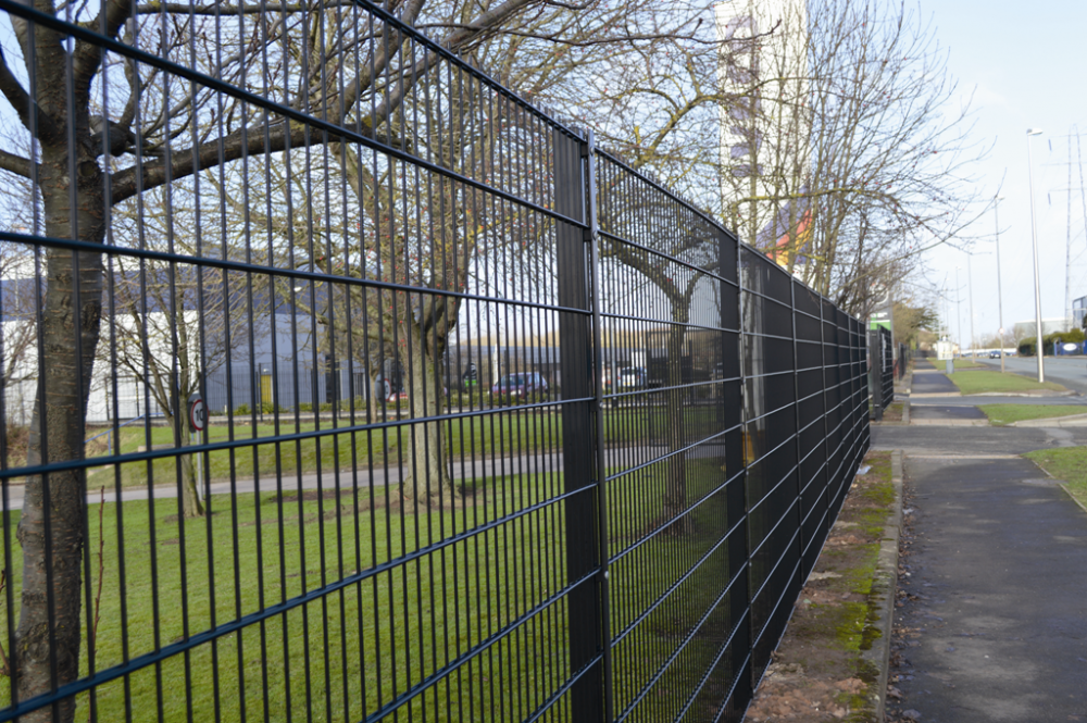 Used welded mesh double wire fence for Garden