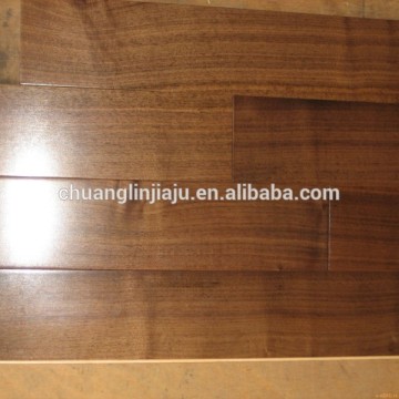 Top quality prifinished natural American walnut solid woden flooring