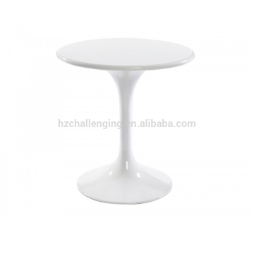T014 Glass top stainless steel frame dining table