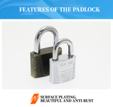 zinc alloy locks stainless steel safety padlock