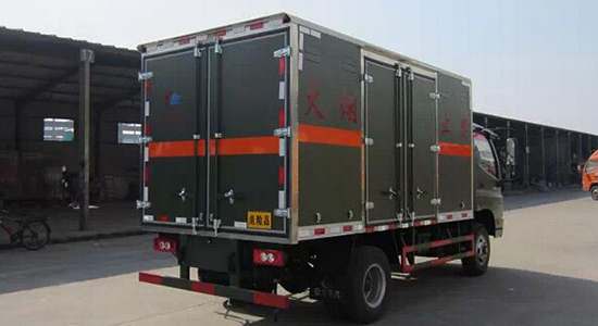 special blasting equipment truck