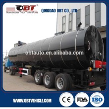 Liquid Asphalt/Bitumen Tank Truck Semi Trailer with Heating System