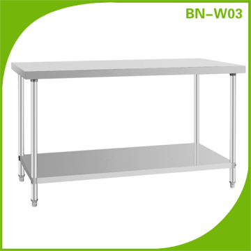 Commercial Stainless Steel Work Table For Sale Used In The Kitchen/Marble Top Kitchen Work Tables