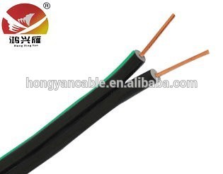 18AWG 2 core telephone drop wire cable