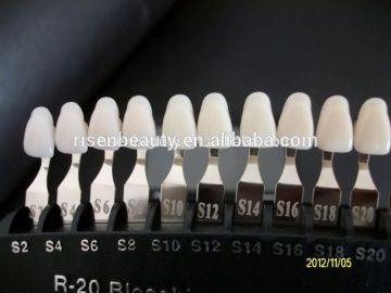 shade guide/tooth color shade guide comparator/dental digital shade guide