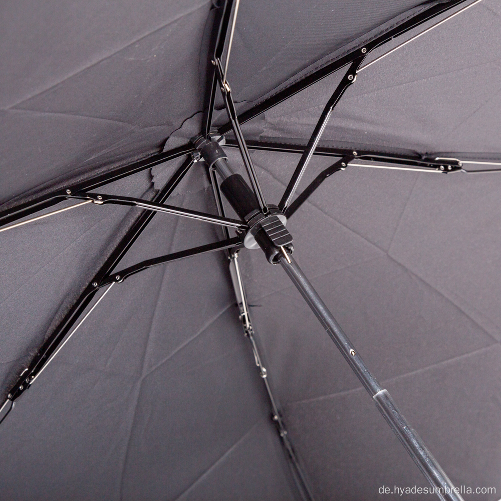 Einfacher kleiner schwarzer Regenschirm Amazon