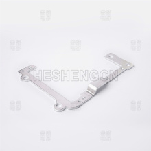 Curved Fin Radiating Heat Sink for Ducted Flow