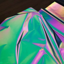 Polyester Reflective Fabric For Fashion Clothing