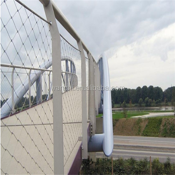 stainless steel diamond wire mesh architectural mesh