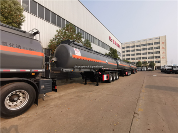 Crude Fuel Oil Tanker Semi Trucks Trailer