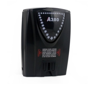 A380 Car Radar Detector or Laser Defense System Compatible with GPS Navigator