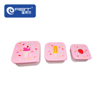 Modern Three Compartment Rice Box for Daily Use