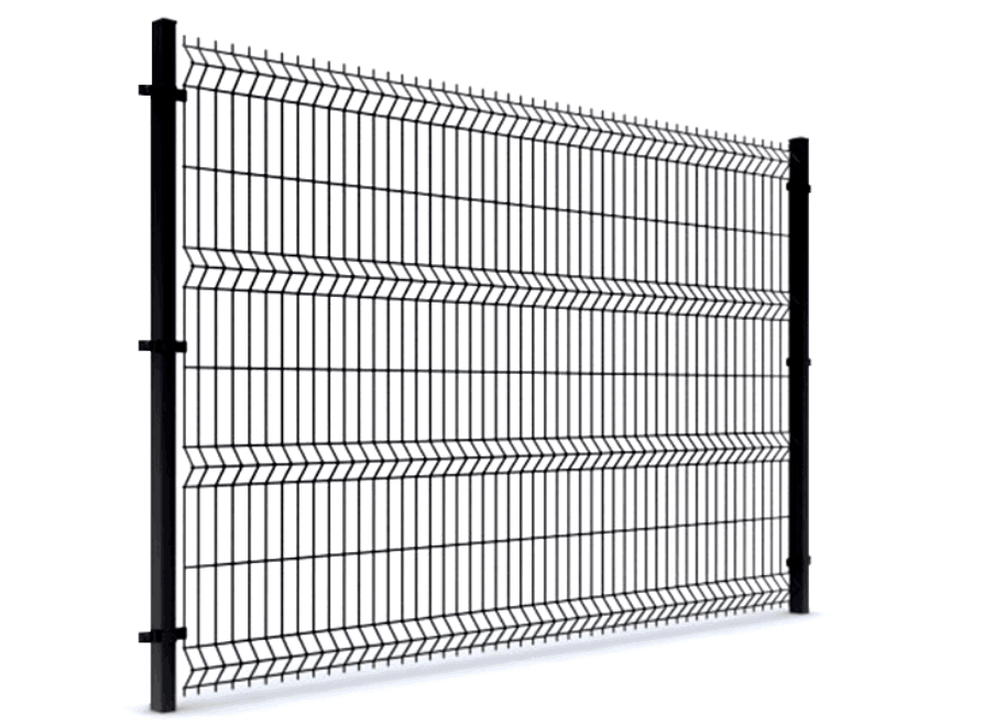 3d Welded Wire Mesh Fence Panel In 6 Gauge