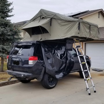 Tenda berkemah trailer untuk tenda rak trailer mobil