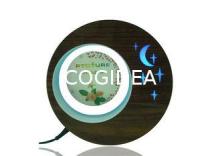 Magnetic Floating Photo Frame , Non-Stop Rotating Photo Fra