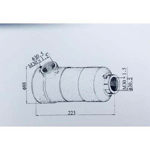 YL-40A hydraulic oil filter for aircraft