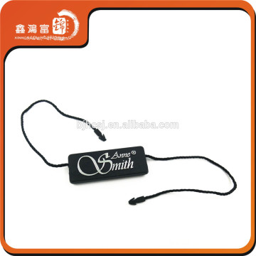 plastic seal label string,plastic seal hang tag string