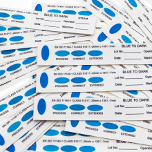 High standard manufacturing chemical indicator strips