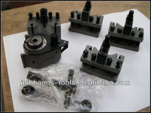 European Style 40 Position Quick Change Tool Post Set, 5 pieces per set Model TOOA1