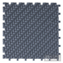 3D dark blue mosaic tiles