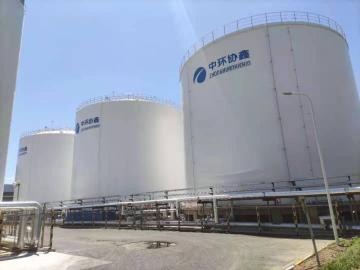 Large Industrial Full Containment Gas Storage Tanks