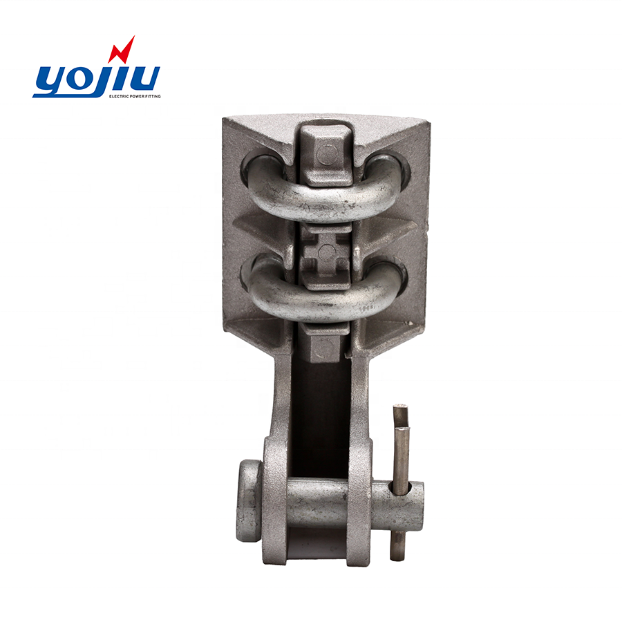 YOJIU NZJA-3 Type Cable Power Fitting Aerial Strain Galvanize Tension Clamp