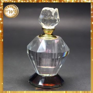 Fashionable hot-sale aluminum crystal perfume bottle