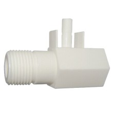 Plástico adaptador de alimentação de água do filtro de água