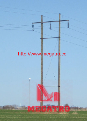 60KV SINGLE CIRCUIT H FRAME TOWER