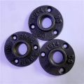 1 &#39;&#39; BSP ulir fitting pipa flange lantai hitam