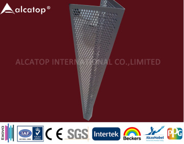 Triangular Aluminum Perforated Panel