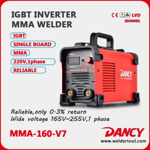 ZX7 160A 5kw Single Phase MMA DC inverter welder