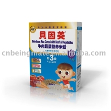 Infant Nutrtious Rice Cereal( Beef  &amp;  Vegetables Stage 3)