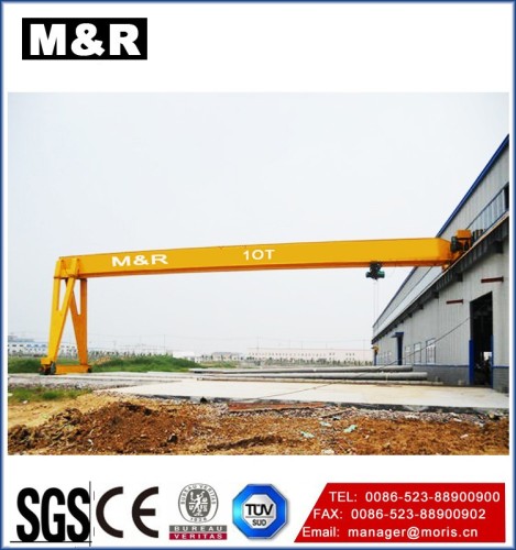 Moderate price half portal-type crane of Jiangsu