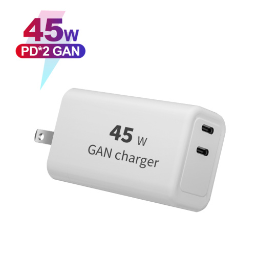 Carregador de GaN de 45W portátil para celular