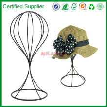 black matte wire display rack for hat